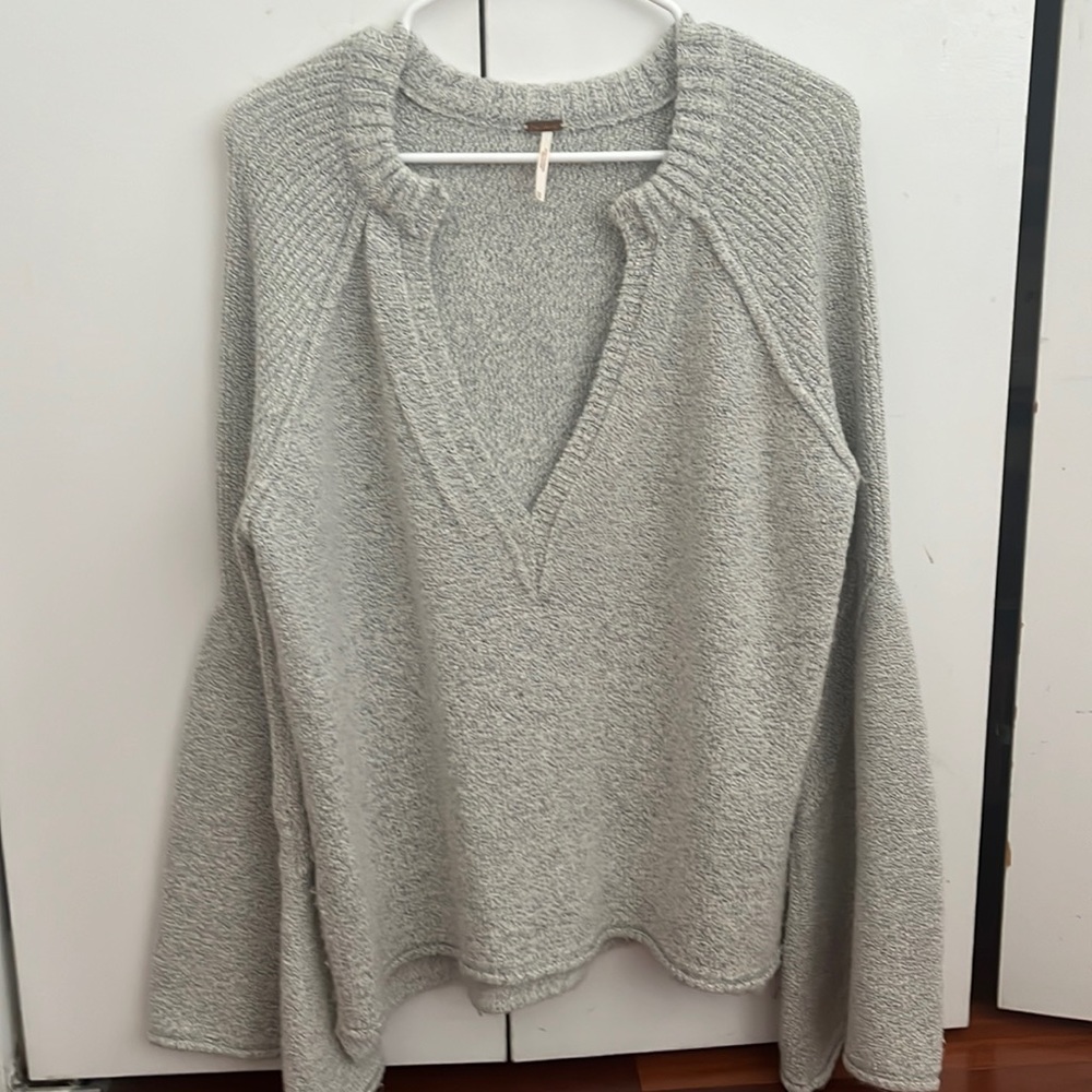Free People Grey Sweater